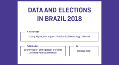 Data as a tool for political influence in the Brazilian elections