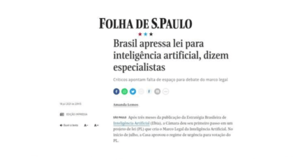 Brasil apressa lei para inteligência artificial, dizem especialistas