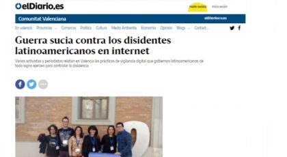 Guerra sucia contra los disidentes latinoamericanos en internet