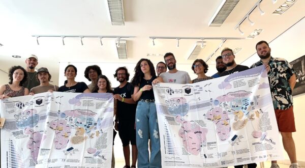 Oficina “Mapa dos Territórios da Internet: Materializando a nuvem para questionar monopólios e fomentar resistências” na CryptoRave