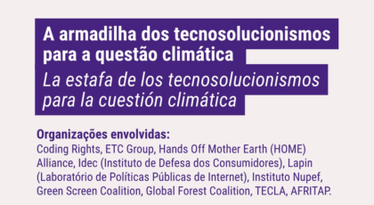“A armadilha dos tecnossolucionismos para a questão climática” — Cúpula dos Povos na COP30